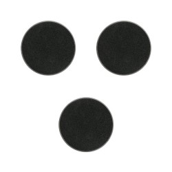 3 Socles Ronds 60 mm