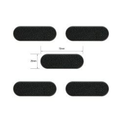 Socles ovales Citadel 70x25mm