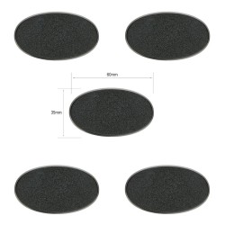 Socles Ovales Citadel 60x35mm