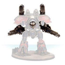 Armes de Titan Warlord: Canons Volcano et lance-missiles Apocalypse