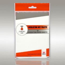 50 Feuilles de papier d'hydratation Painter 