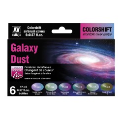 Colorshift Galaxy dust 
