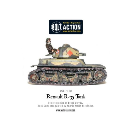 Bolt Action - French - Renault R35 Tank Box Set