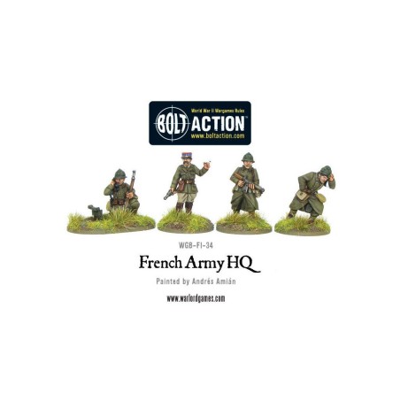 Bolt Action - French - Army HQ