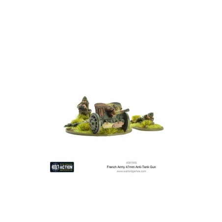 Bolt Actio - French - 47mm Medium Anti-Tank Gun