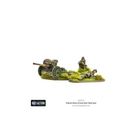 Bolt Actio - French - 47mm Medium Anti-Tank Gun