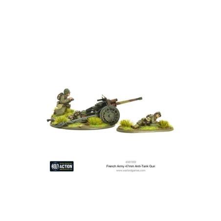 Bolt Actio - French - 47mm Medium Anti-Tank Gun