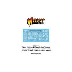 Bolt Action - French Vehicle Decals