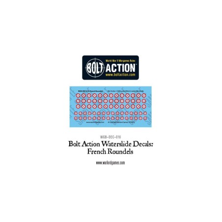 Bolt Action - French Vehicle Decals