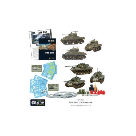 Bolt Action - Tank War: US Starter Set