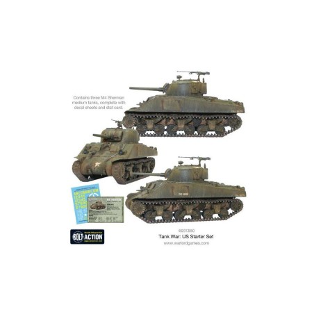 Bolt Action - Tank War: US Starter Set
