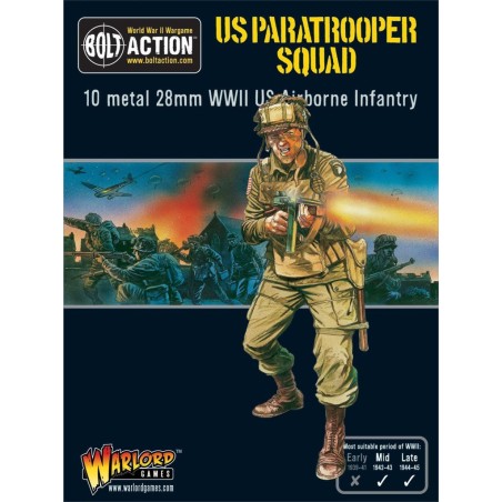 Bolt Action - US Paratrooper Squad