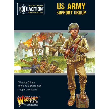 Bolt Action - US Army Support Group (HQ, Mortar & MMG)
