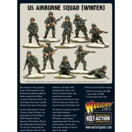 Bolt Action - US Airborne Squad (Winter)
