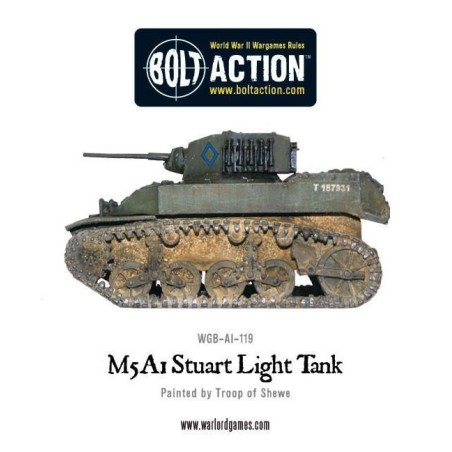 Bolt Action - M5 A1 Stuart Light Tank 