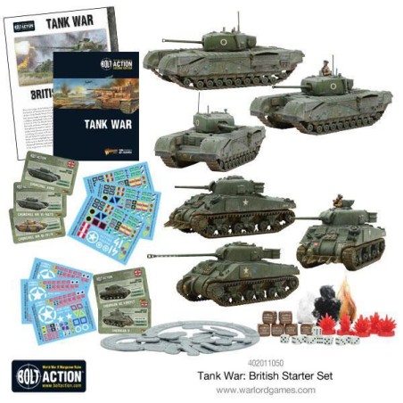 Bolt Action - Tank War British starter set