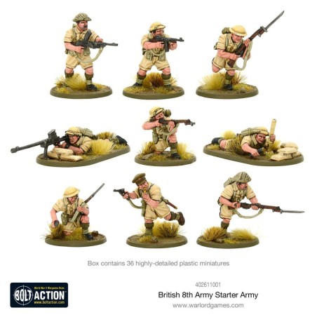 Bolt Action - 8th Army Starter Army