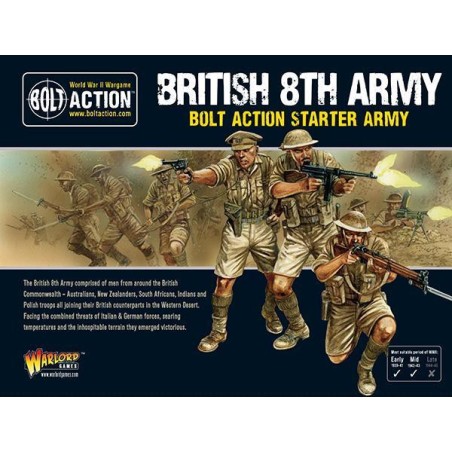 Bolt Action - 8th Army Starter Army