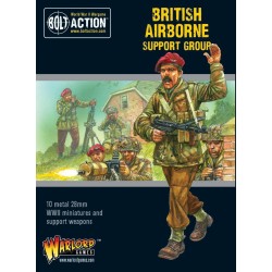 Bolt Action - British Airborne Support Group (HQ, Mortar & MMG)