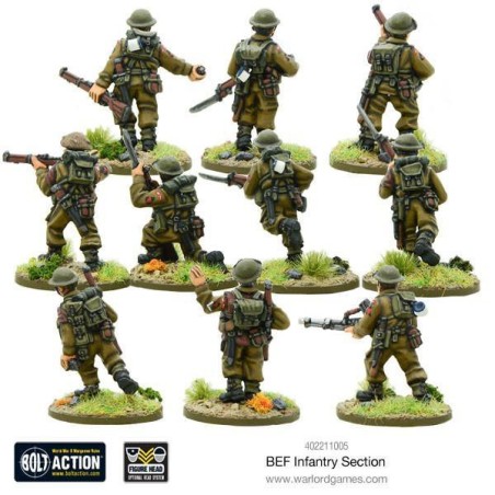 Bolt Action - BEF Infantry Section