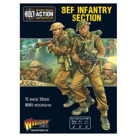 Bolt Action - BEF Infantry Section