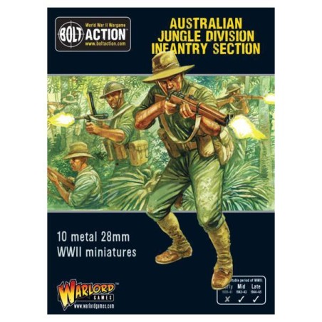 Bolt Action - Australian Jungle Division Infantry Section 
