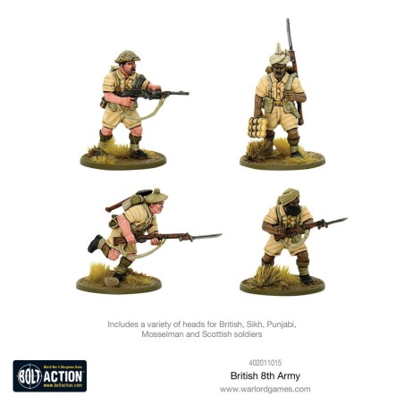 Bolt Action - 8th Army Infantry 