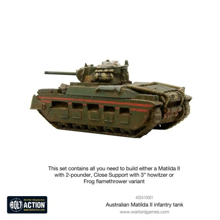 Bolt Action - Australian Matilda II Infantry Tank