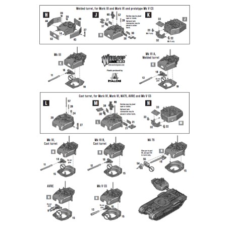 Bolt Action - Churchill Infantry Tank