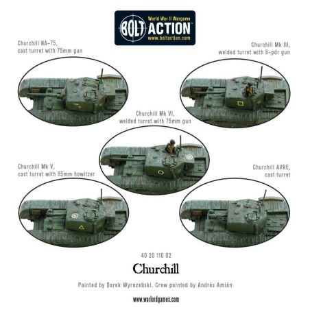Bolt Action - Churchill Infantry Tank