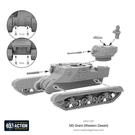 Bolt Action - M3 Grant (Western Desert)