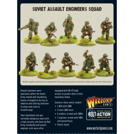 Bolt Action - Soviet Assault Engineers Squad