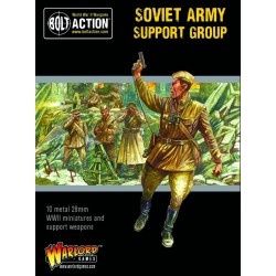 Bolt Action - Soviet Army Support Group (HQ, Mortar & MMG)