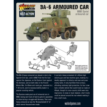Bolt Action - BA-6 Armoured Car