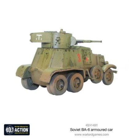 Bolt Action - BA-6 Armoured Car