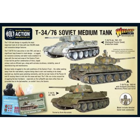 Bolt Action - T34/76 Medium Tank