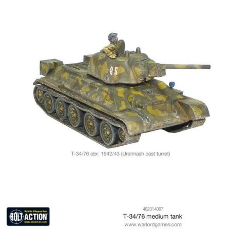 Bolt Action - T34/76 Medium Tank
