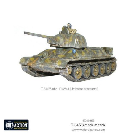 Bolt Action - T34/76 Medium Tank