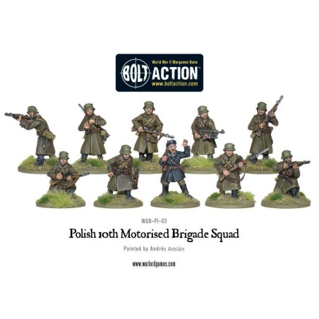 Bolt Action - Polish 10th Motorised Brigade Squad