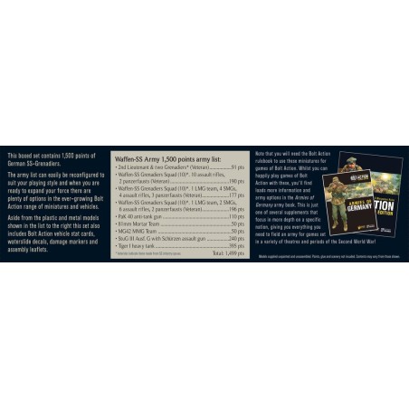Bolt Action - Waffen SS Starter Army