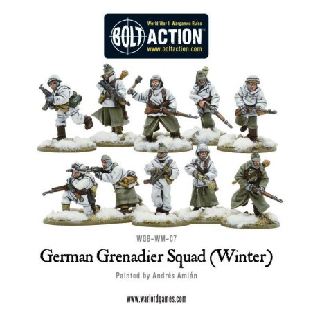 Bolt Action - German Grenadiers in Winter Clothing