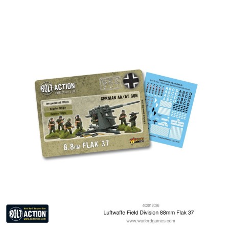 Bolt Action - Luftwaffe Field Division 88mm Flak 37