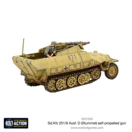 Bolt Action - Sd.Kfz 251/9 Ausf D (Stummel) Half track
