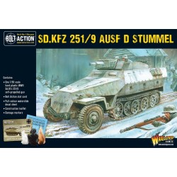 Bolt Action - Sd.Kfz 251/9 Ausf D (Stummel) Half track