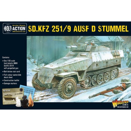 Bolt Action - Sd.Kfz 251/9 Ausf D (Stummel) Half track