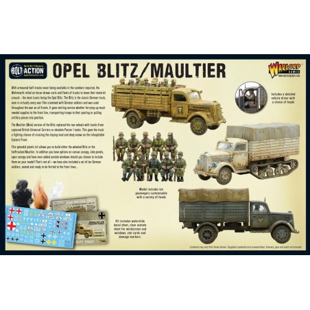 Bolt Action - Opel Blitz/Maultier 