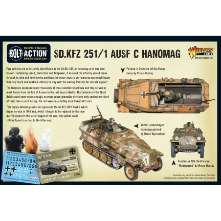 Bolt Action - Sd.Kfz 251/1 Ausf C Hanomag 