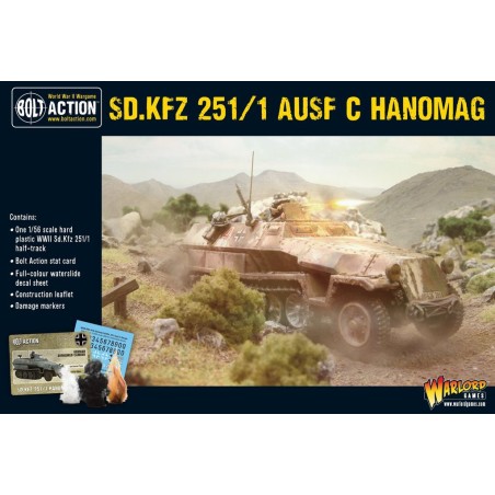 Bolt Action - Sd.Kfz 251/1 Ausf C Hanomag 