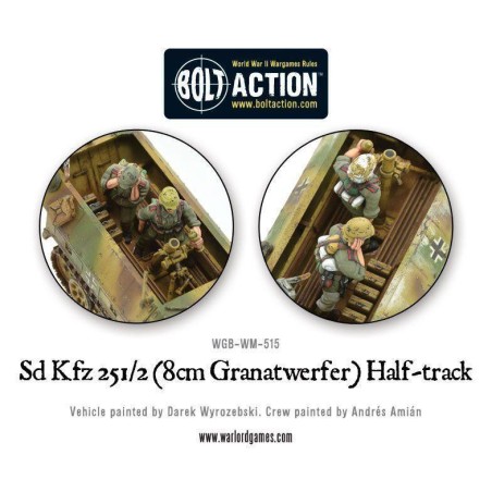 Bolt Action - Sd.Kfz 251/2 Ausf D (8cm Granatwerfer) Half Track