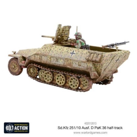 Bolt Action - Sd.Kfz 251/10 ausf D (3.7mm Pak) Half Track